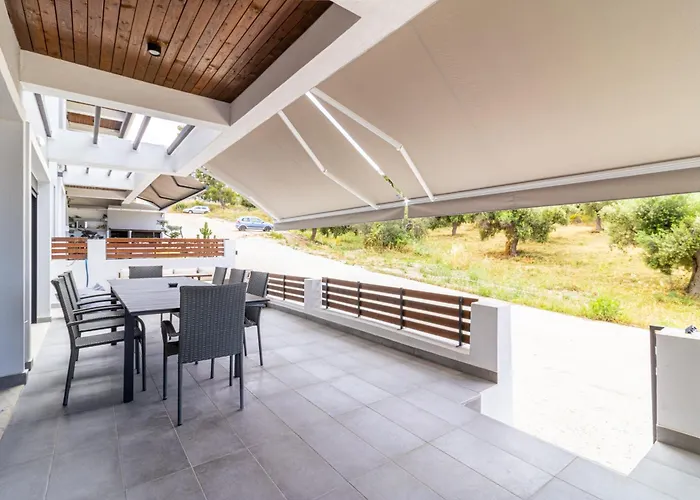 Sithoniars White Luxury Maisonette 别墅 新马尔马拉斯