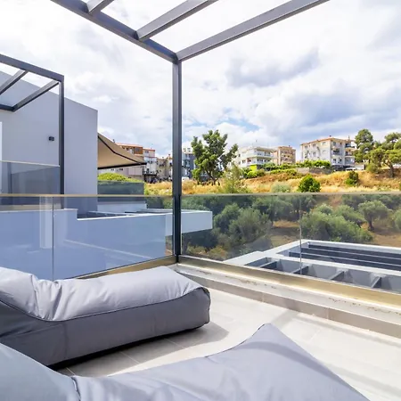 וילה Sithoniars White Luxury Maisonette *