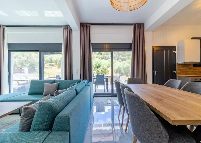 Sithoniars White Luxury Maisonette Вилла *