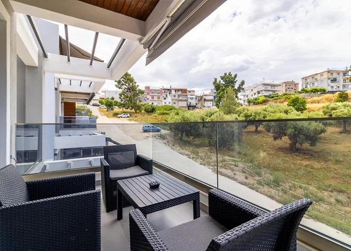 Sithoniars White Luxury Maisonette Вилла *