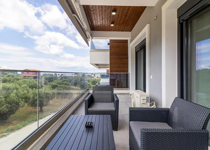 Sithoniars White Luxury Maisonette Вилла *
