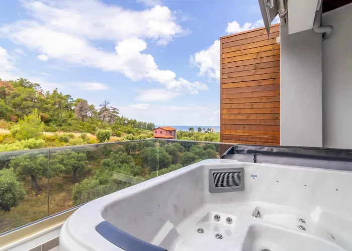 Villa Sithoniars White Luxury Maisonette Neos Marmaras